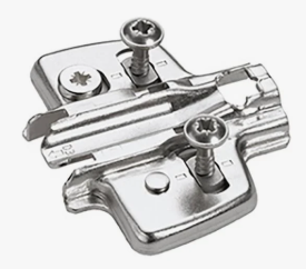 Base sin tetón para bisagra recta marca hettich