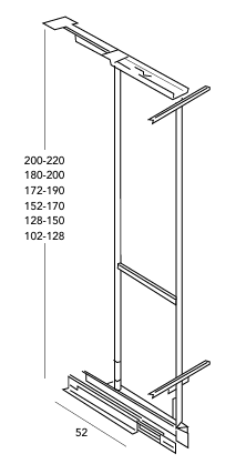 Extraíble columna despensero cromo/antracita - Imagen 5